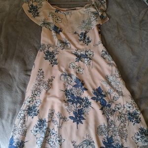 Banana republic off the shoulder dress